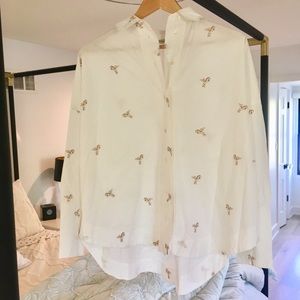 Zara Pegasus button up